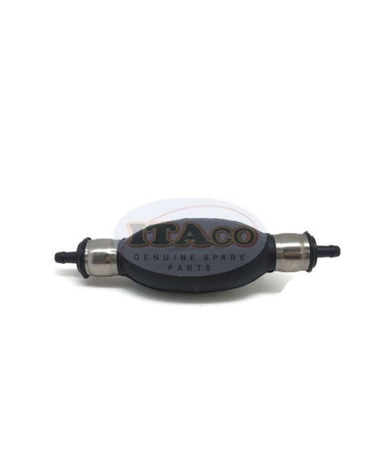YiheoZux Yamaha Outboard Fuel Primer Pump Bulb 6YK-24360-72-00 – 8mm, Fits Multiple Brands (Suzuki, Johnson, Honda)